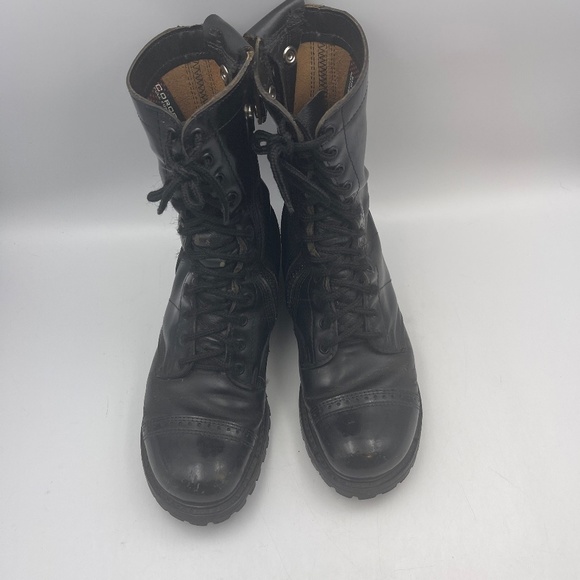 CORCORAN MEN'S 10 INCH SIDE ZIPPER BOOT 985 Black Leather - Picture 7 of 15